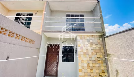 SOBRADO COM 2 DORMITORIOS  E VAGA DE GARAGEM BAIRRO GANCHINHO, SITIO CERCADO