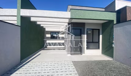 CASA COM 2 VAGAS DE GARAGEM ,3 DORMITORIOS SENDO1 COM SUITE , ESPAÇO DE FUNDOS SÃO JOSÉ DOS PINHAIS