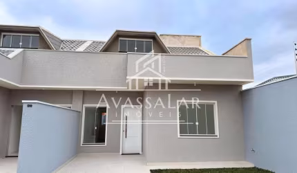 Casas com 3 dormitórios sendo 1 amplo com suíte, Sítio Cercado, CURITIBA - PR