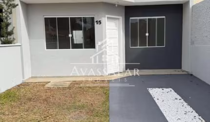 CASA COM 2 DORMITORIOS EM CONDOMINIO BAIRRO IGUACU -FAZENDA RIO GRANDE