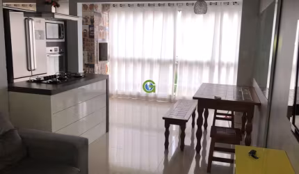 Apartamento à venda no bairro Aririú em Palhoça, semi mobiliado com 102 m² de ár