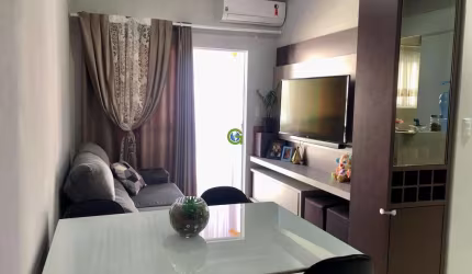 Apartamento Semimobiliado de 54m² à Venda no Bairro Aririú, Palhoça - SC