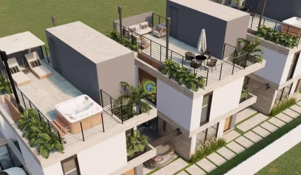 Casa em condomínio em Garopaba – Residencial Villaggio Felicitá   Alto padrão, v
