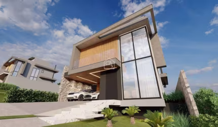 Casa com 245m2 em condomínio fechado Reserva da Pedra - Palhoça