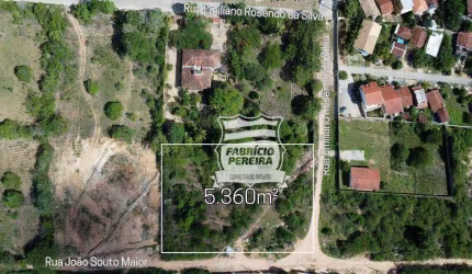 Terreno à venda, 5360 m² por R$ 320.000,00 - Novo Bodocongó - Campina Grande/PB