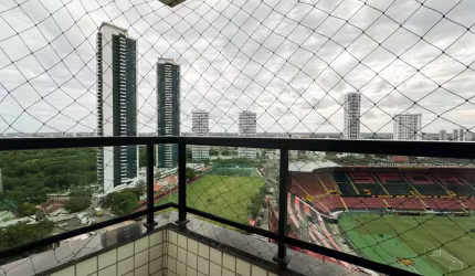 Apartamento 4 Quartos (3 Suítes) com Vista Panorâmica e Mobiliado – Ilha do Retiro