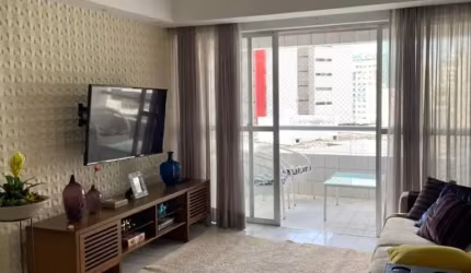 EXCELENTE APARTAMENTO EM BOA VIAGEM – ANDAR ALTO – VISTA LATERAL DO MAR