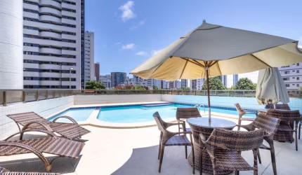 Apartamento Mobiliado pra alugar em Boa Viagem - 3 quartos 2 suítes lazer completo!