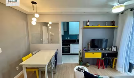 Vendo Apartamento Residencial Poema 2 dormitórios bairro Vila Mimosa Reformado Sacada Elevador