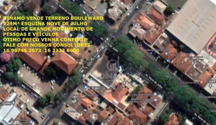 Terreno à venda, 924 m² - Boulevard - Ribeirão Preto/SP