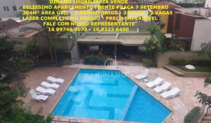 Apartamento à venda, 204,35 m²  - Higienópolis - Ribeirão Preto/SP