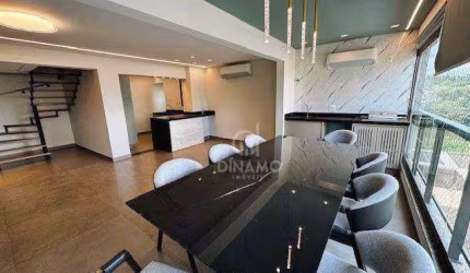 Apartamento Duplex com 3 dormitórios para alugar, 118 m² por R$ 6.762,00/mês - Jardim Olhos D'Água - Ribeirão Preto/SP