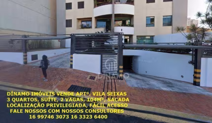 Apartamento à venda, 104 m² - Vila Seixas - Ribeirão Preto/SP
