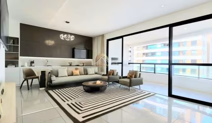 LUXO EM ALPHAVILLE SALVADOR: APT 115M², 3 QUARTOS (SUÍTE), VARANDA GOURMET, 4 BANHEIROS + 2 VAGAS.