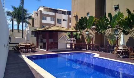Venda de Apartamento 2/4 com Suíte e Vista para o Mar - Condomínio Completo em Ipitanga, Lauro de F