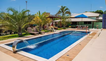 EXCLUSIVIDADE  EM BARRA DO JACUÍPE - LINHA VERDE: CASA TÉRREA 800m² COM MARINA PRIVADA – ENTREGA PO