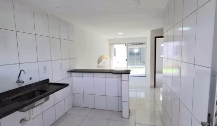 VENDO EXCLUSIVO VILLAGE EM IPITANGA – 350M DA PRAIA, 2 QUARTOS, SUÍTE E GARAGEM | CONDOMÍNIO FECHAD
