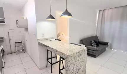 Apartamento para locação NOVO e MOBILIADO no Flamengo, Salvador - 45m², 1 quarto, 1 vaga de garagem