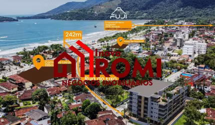 Apartamento com 1 quarto à venda na Rua do Eixo, Maranduba, Ubatuba, 35 m2 por R$ 395.349