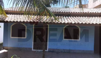 Casa para Venda em Rio das Ostras, Cidade Beira Mar, 2 dormitórios, 1 banheiro, 3 vagas