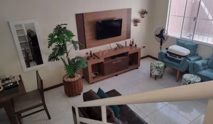 Casa para Venda em Rio das Ostras, Jardim Bela Vista, 3 dormitórios, 3 suítes, 5 banheiros, 2 vagas