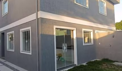 Duplex para Venda em Rio das Ostras, Enseada das Gaivotas, 2 dormitórios, 2 suítes, 3 banheiros, 1 vaga