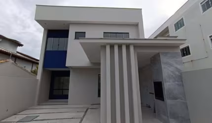 Casa para Venda em Rio das Ostras, Costazul, 3 dormitórios, 3 suítes, 4 banheiros, 2 vagas