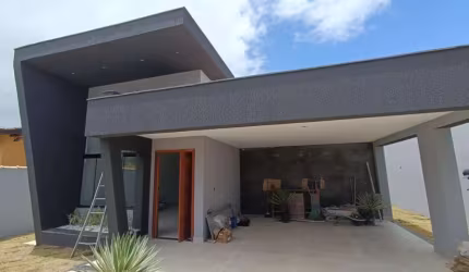 Casa para Venda em Rio das Ostras, Jardim Bela Vista, 3 dormitórios, 2 suítes, 1 banheiro, 2 vagas