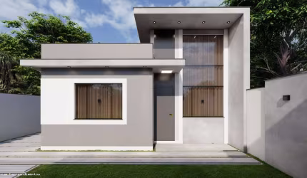 Casa para Venda em Rio das Ostras, Jardim Bela Vista, 3 dormitórios, 1 suíte, 2 banheiros, 1 vaga