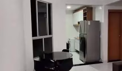 Apartamento para Locação em Rio das Ostras, Atlântica, 2 dormitórios, 1 banheiro, 1 vaga