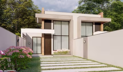 Casa para Venda em Rio das Ostras, Jardim Bela Vista, 3 dormitórios, 1 suíte, 2 banheiros, 3 vagas