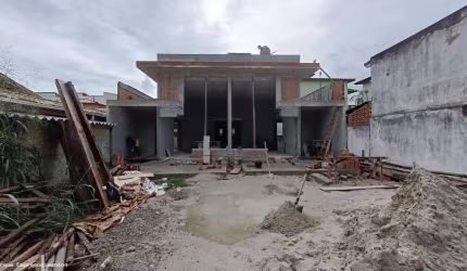 Casa para Venda em Rio das Ostras, Jardim Bela Vista, 3 dormitórios, 1 suíte, 2 banheiros, 3 vagas