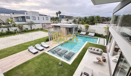Casa Nova a venda, Jardim Acapulco, Guarujá | Decorada - Porteira fechada