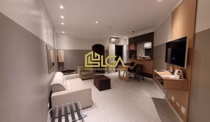Flat com 1 dorm, Gonzaga, Santos - R$ 420 mil, Cod: 2858