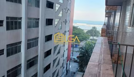 Apartamento com 1 dorm, Gonzaga, Santos - R$ 375 mil, Cod: 2632
