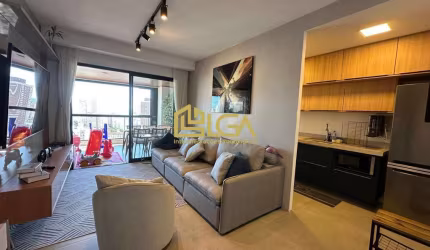 Vianna Home - Apartamento com 2 dormitórios - Boqueirão - Santos