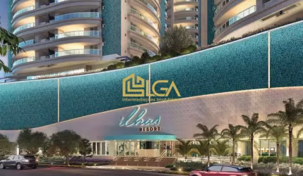 Ilhas Resort - Revenda - Torre Capri - Final 3 - Ponta da Praia - Santos