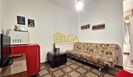 Apartamento para Locação - Itararé - São Vicente l Vista lateral pro mar