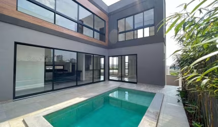 Casa de condomínio sobrado 307 m² 4 suítes completo em armários