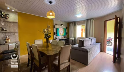 MEGA PROMOÇÃO! casa com 2 quartos e móveis planejados, área gourmet, 2 vagas de garagem à venda de R$350K por R$292.500  - Piraquara/PR