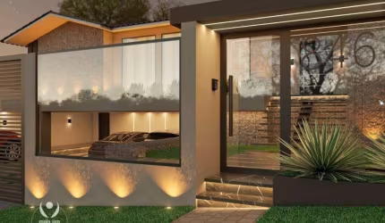Casa Térrea de 332m² com terreno de 740m² em Curitiba/PR.