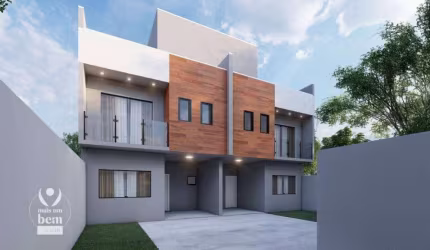 Sobrado com 3 dormitórios à venda, 143 m² por R$ 890.000,00 - Boa Vista - Curitiba/PR