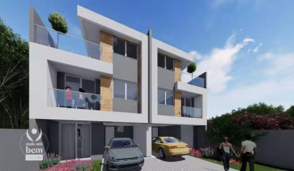 Sobrado com 141 m², 3 quartos (1 suíte) à venda por R$ 800.000 - Boa Vista - Curitiba/PR