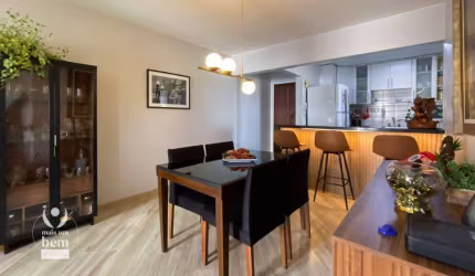 Apartamento 3 dormitórios, suíte e 1 vaga de garagem à venda no Rebouças