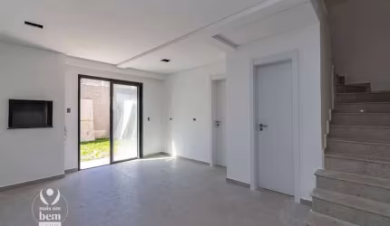 PROMOÇÃO DE 739 MIL POR APENAS 699 MIL - Sobrado novo com 3 quartos, sendo 1 suíte com Closet á venda no Atuba - Curitiba/PR