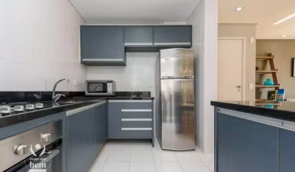 Apartamento novo com 73 m², 2 quartos ( 1 suíte), sacada, 1 vaga de garagem à venda por R$ 526.000 - Cristo Rei - Curitiba/PR