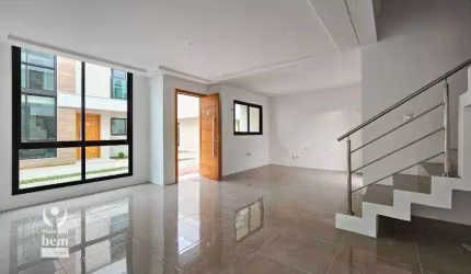 MEGA OPORTUNIDADE! Sobrado NOVO com 125 m², 3 quartos sendo 1 suíte à venda por R$ 1.070.000 - Bom Retiro - Curitiba/PR