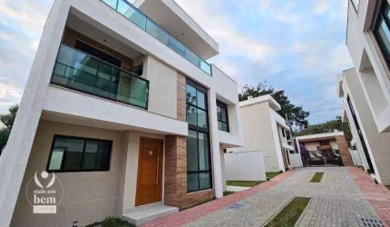 MEGA OPORTUNIDADE! Sobrado NOVO com 125 m², 3 quartos sendo 1 suíte à venda por R$ 1.070.000 - Bom Retiro - Curitiba/PR
