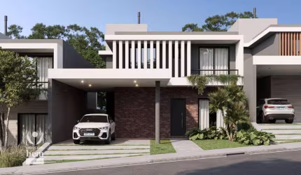Casa de alto padrão com 3 suítes à venda, 264 m² por R$ 3.121.000 - Santa Felicidade - Curitiba/PR