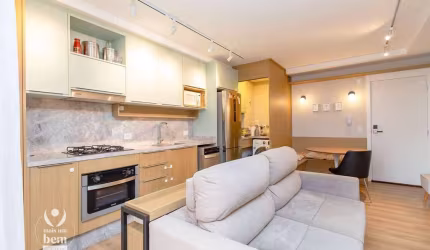 Apartamento Mobiliado  com 2 dormitórios à venda, 68 m² por R$ 725.000 - Alto da Glória - Curitiba/PR